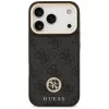 Guess Θήκη MagSafe 4G Strass Logo για iPhone 17 Pro (μαύρο)