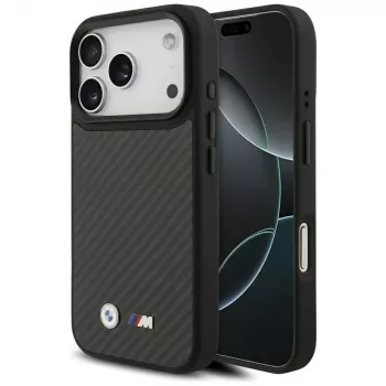 BMW M Θήκη MagSafe Kevlar Matt για Apple iPhone 17 Pro μαύρο