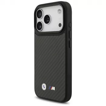 BMW M Θήκη MagSafe Kevlar Matt για Apple iPhone 17 Pro μαύρο