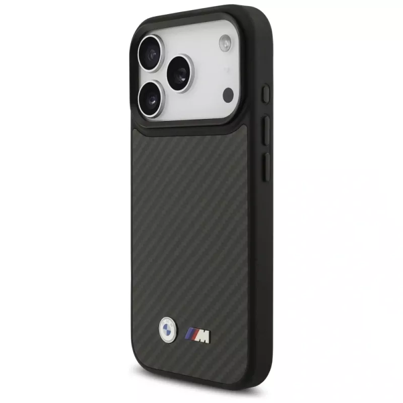 BMW M Θήκη MagSafe Kevlar Matt για Apple iPhone 17 Pro μαύρο