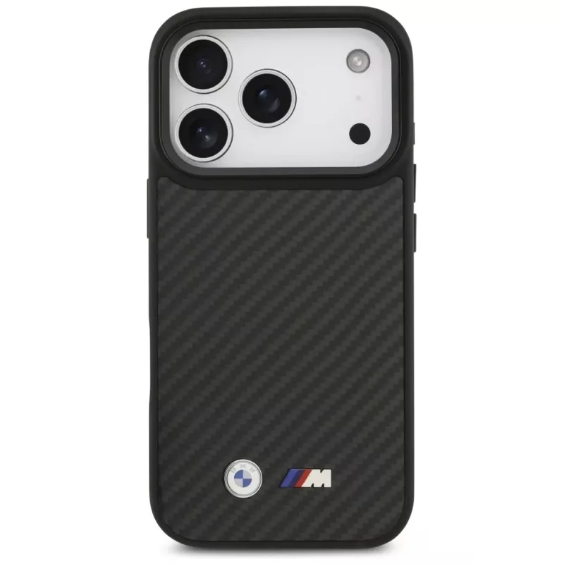 BMW M Θήκη MagSafe Kevlar Matt για Apple iPhone 17 Pro μαύρο