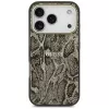 Guess Θήκη MagSafe Python Pattern για iPhone 17 Pro καφέ