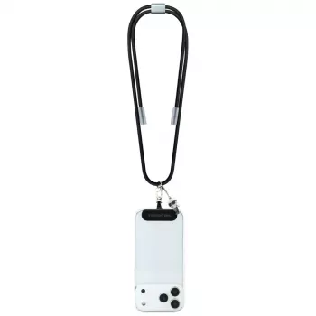 Karl Lagerfeld Καλώδιο USB-C σε USB-C Ikonik Charm με lanyard, 1,2 m, μαύρο