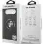 KARL LAGERFELD Θήκη σιλικόνης Karl & Choupette Ring MagSafe για Apple iPhone Air - μαύρο