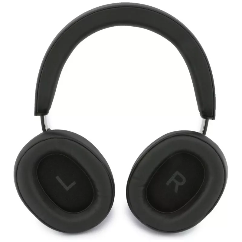 Guess 4G Triangle Logo Ασύρματα Over-Ear Ακουστικά Bluetooth 5.4 ENC Μαύρο
