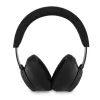 Guess Ασύρματα Over-Ear Ακουστικά Bluetooth ENC Saffiano Triangle Logo Μαύρο