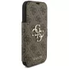 Guess Book 4G Metal Logo Θήκη για Apple iPhone 17 Pro, Καφέ