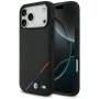 BMW M Carbon Tricolor Line MagSafe Θήκη για iPhone 17 Pro Max Μαύρο