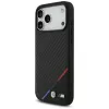 BMW M Carbon Tricolor Line MagSafe Θήκη για iPhone 17 Pro Max Μαύρο