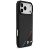 BMW M Carbon Tricolor Line MagSafe Θήκη για iPhone 17 Pro Max Μαύρο