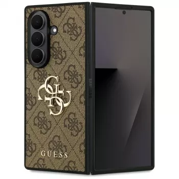 Guess Big 4G Logo Classic Θήκη για Samsung Galaxy Z Fold7, Καφέ