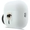 KARL LAGERFELD Silicone Karl Head 3D Θήκη για AirPods Pro 3 Λευκό