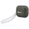 Guess Glitter Pearl Strap Θήκη για AirPods Pro 3, Χακί