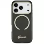 Guess IML Script Metal MagSafe Θήκη για Apple iPhone 17, Μαύρο