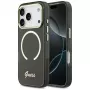 Guess IML Script Metal MagSafe Θήκη για Apple iPhone 17 Pro Μαύρο
