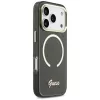 Guess IML Script Metal MagSafe Θήκη για Apple iPhone 17 Pro Max Μαύρο
