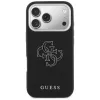 Guess FW Resin Logo Θήκη για Apple iPhone 17 Pro, Μαύρο