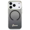 Guess IML Gradient Script Metal MagSafe Θήκη για Apple iPhone 17 Pro Max, Μαύρο