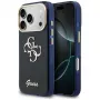 Guess IML 4G Script Metal Θήκη για Apple iPhone 17 Pro Max - Μπλε