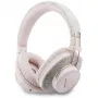 Guess Triangle Logo Bluetooth ENC Over-Ear Ακουστικά Pink