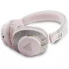 Guess Triangle Logo Bluetooth ENC Over-Ear Ακουστικά Pink