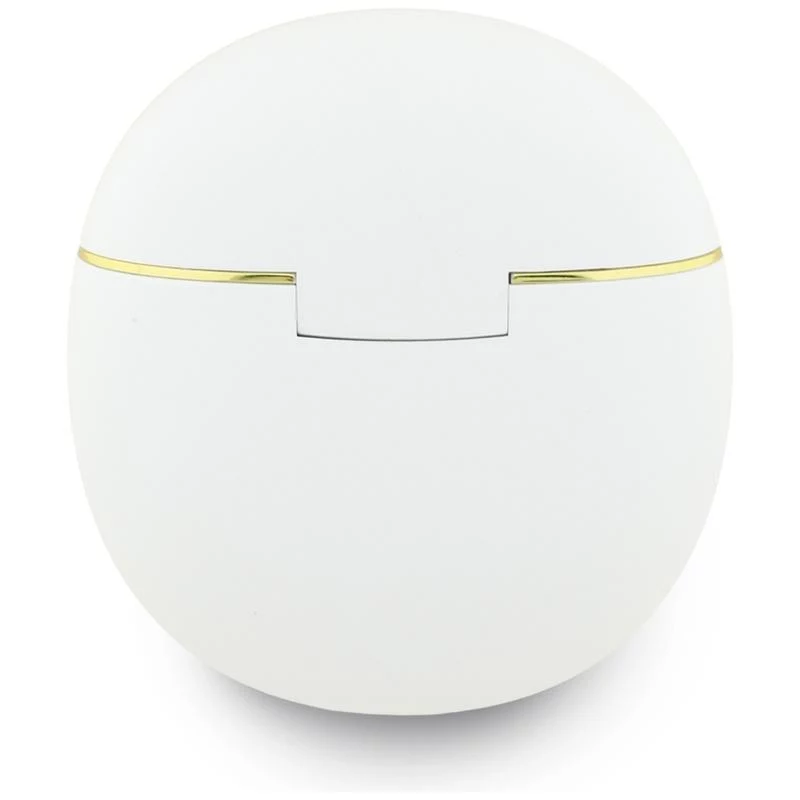 Guess Gold Line Triangle - Bluetooth TWS Ακουστικά με θήκη φόρτισης (Λευκό)