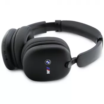 BMW Over-Ear Bluetooth Ακουστικά με τυπωμένα λογότυπα, Μαύρο