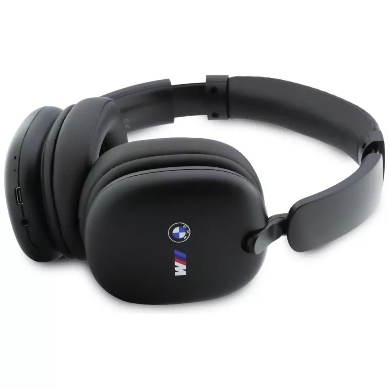 BMW Over-Ear Bluetooth Ακουστικά με τυπωμένα λογότυπα, Μαύρο