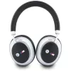 BMW M Carbon Metal Logo Bluetooth ENC Over-Ear Ακουστικά Ασημί