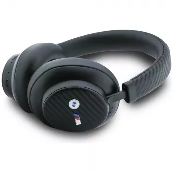 BMW M Carbon Metal Logo Bluetooth ENC Over-Ear Ακουστικά Μαύρο