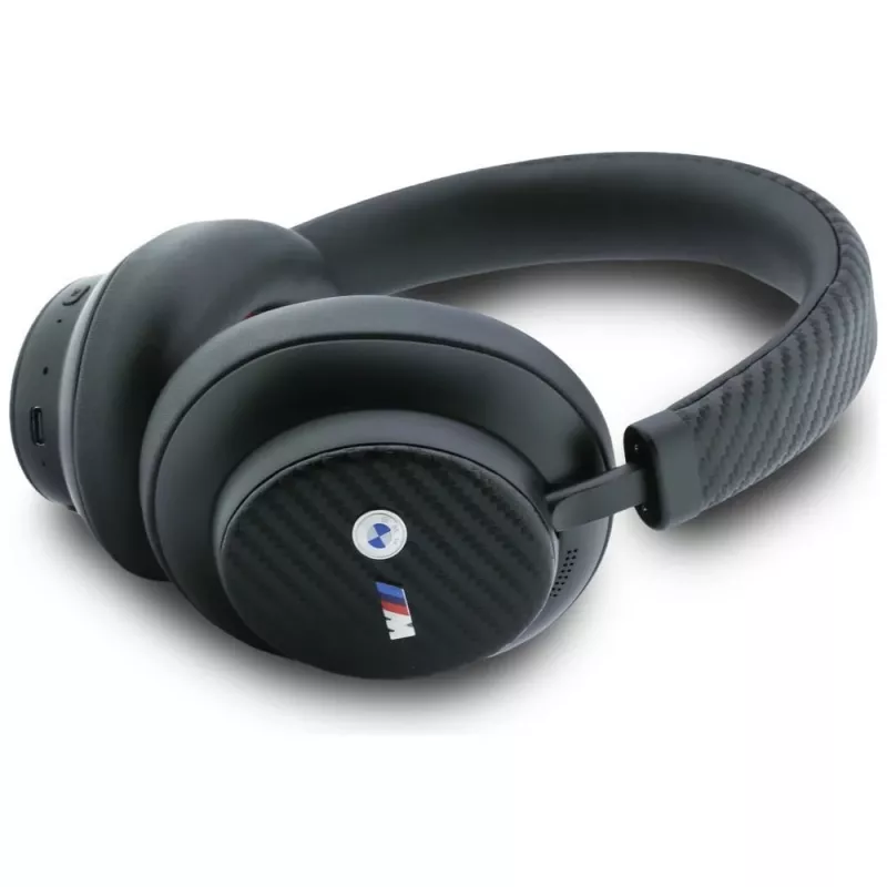 BMW M Carbon Metal Logo Bluetooth ENC Over-Ear Ακουστικά Μαύρο