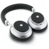 BMW Metal Logo MK Bluetooth ENC Over-Ear Ακουστικά Ασημί