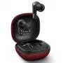 BMW Bluetooth TWS Ακουστικά Leather Metal Logo ENC Κόκκινα
