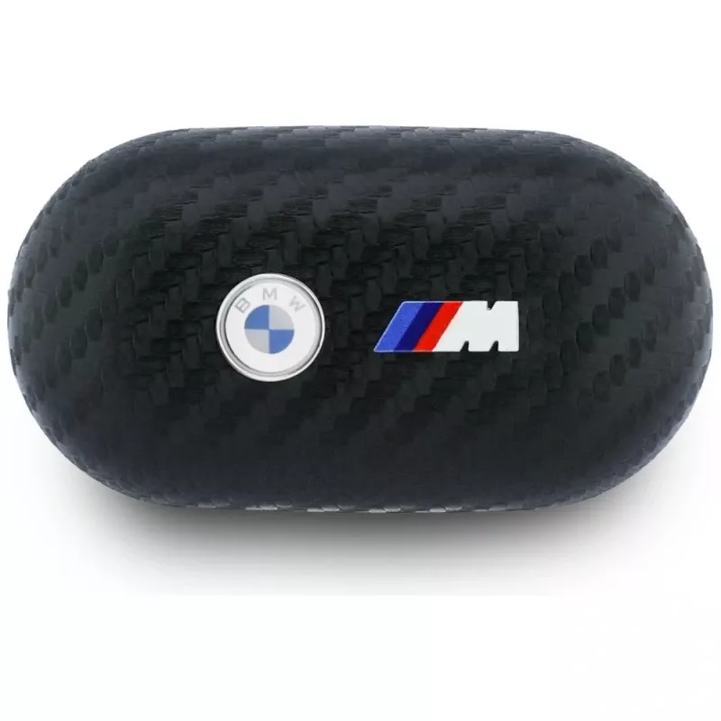 BMW Bluetooth TWS Earbuds Carbon Metal Logo ENC Μαύρο
