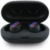 BMW Bluetooth TWS Earbuds Carbon Metal Logo ENC Μαύρο