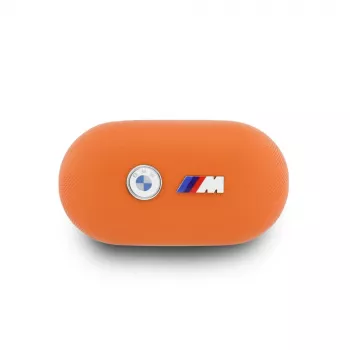 BMW M Metal Logo TWS Bluetooth 5.3 Earbuds με ENC - Πορτοκαλί