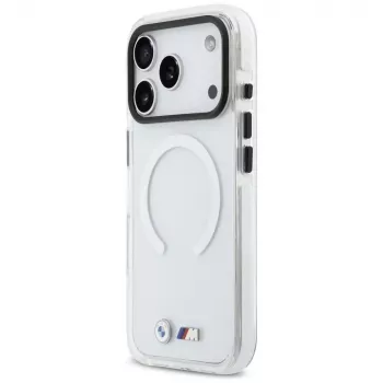 BMW M IML Shockproof Metal Logos MagSafe Θήκη για iPhone 17 Pro Διάφανο