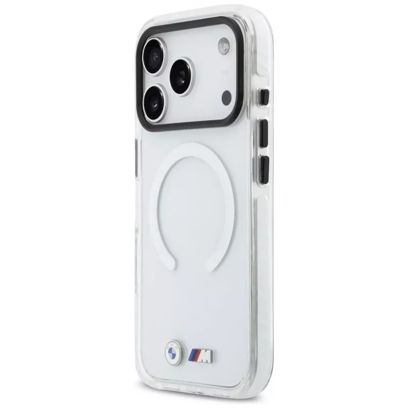 BMW M IML Shockproof Metal Logo MagSafe Θήκη για iPhone 17 Pro Max Διάφανο