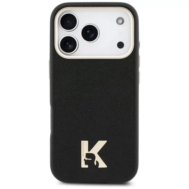 Karl Lagerfeld Karl Head Logo MagSafe Θήκη για Apple iPhone 17 Pro, Μαύρο