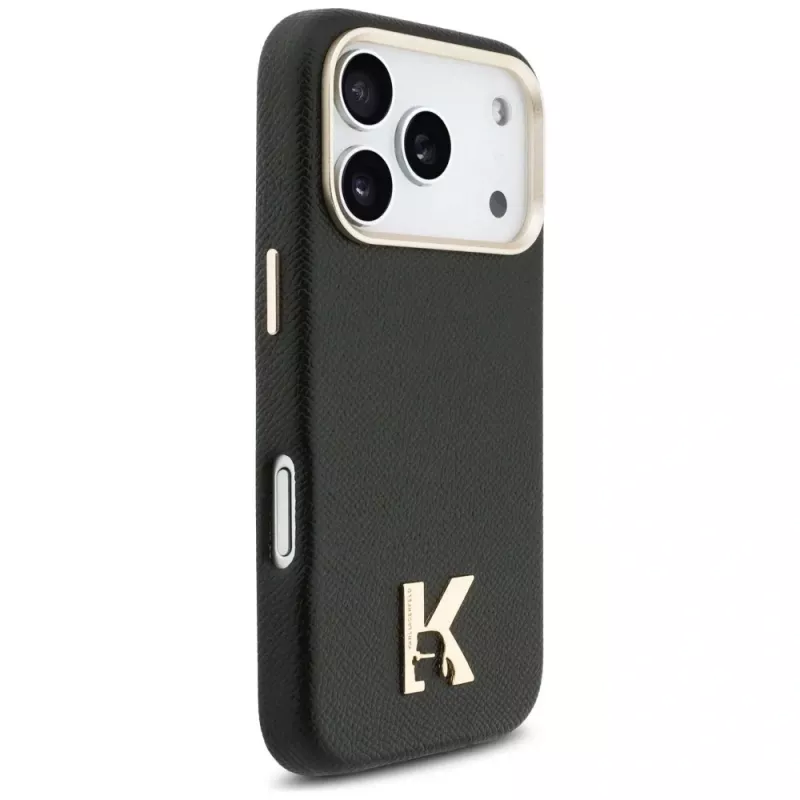 Karl Lagerfeld Karl Head Logo MagSafe Θήκη για Apple iPhone 17 Pro, Μαύρο