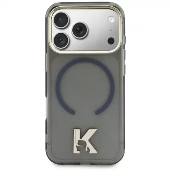Karl Lagerfeld IML K Head Logo MagSafe Θήκη για iPhone 17 Μαύρο