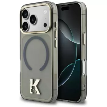 KARL LAGERFELD IML K Head Logo MagSafe Θήκη για iPhone 17 Pro, Μαύρο