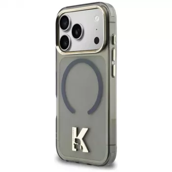 KARL LAGERFELD IML K Head Logo MagSafe Θήκη για iPhone 17 Pro, Μαύρο
