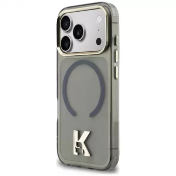 KARL LAGERFELD IML K Head Logo MagSafe Θήκη για Apple iPhone 17 Pro Max, Μαύρο