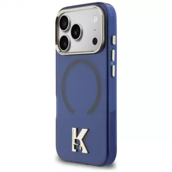 KARL LAGERFELD IML K Head Logo MagSafe Θήκη για Apple iPhone 17 Pro - Μπλε