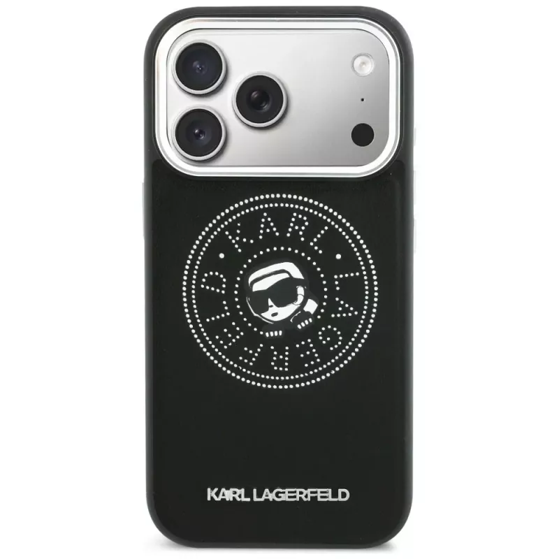 KARL LAGERFELD Point & Karl Sketch MagSafe Θήκη για iPhone 17 Pro Max - Μαύρο