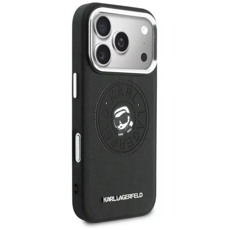 KARL LAGERFELD Point & Karl Sketch MagSafe Θήκη για iPhone 17 Pro Max - Μαύρο