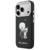 KARL LAGERFELD Karl & Choupette Back Logo MagSafe Θήκη για iPhone 17 Pro Max, Μαύρο
