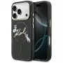 KARL LAGERFELD IML Choupettes KarlScript Logo MagSafe Θήκη για iPhone 17 Pro Max, Μαύρο
