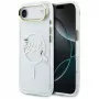Karl Lagerfeld IML Choupettes KarlScript Logo MagSafe Θήκη για iPhone Air, Διάφανο